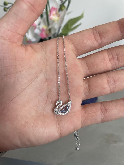 Colar swarovski flamingo