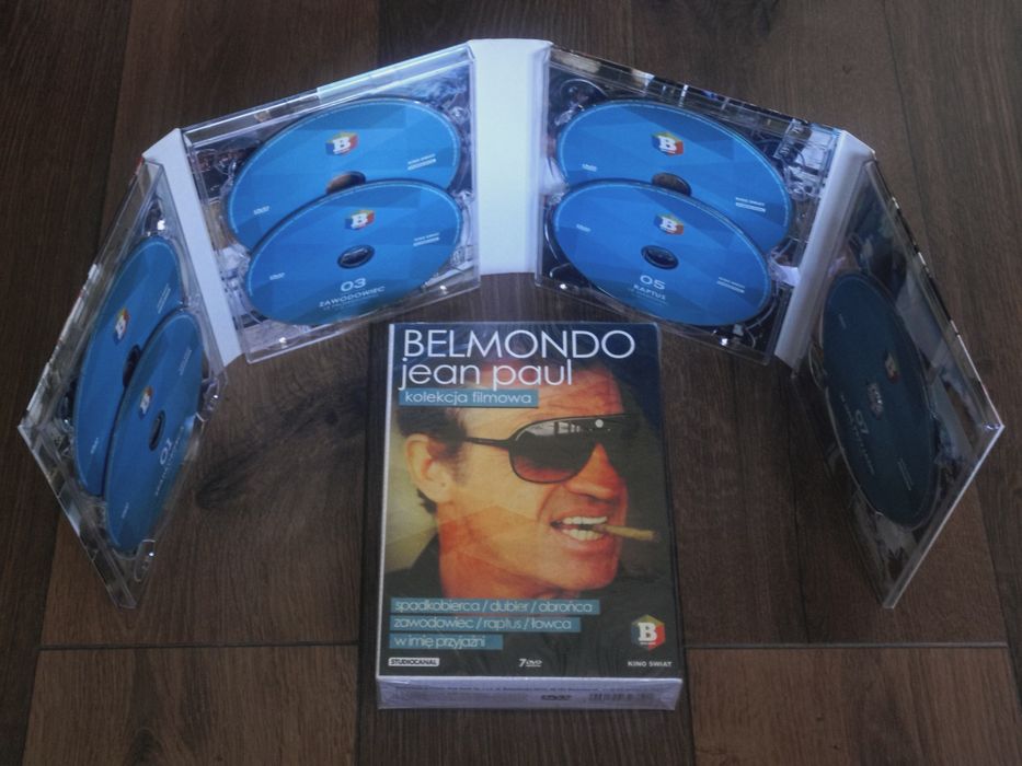 Belmondo kolekcja 7 filmów DVD