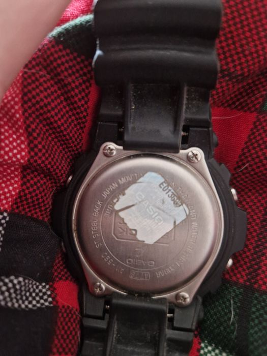 Męski zegarek G - Shock czarny nienoszony