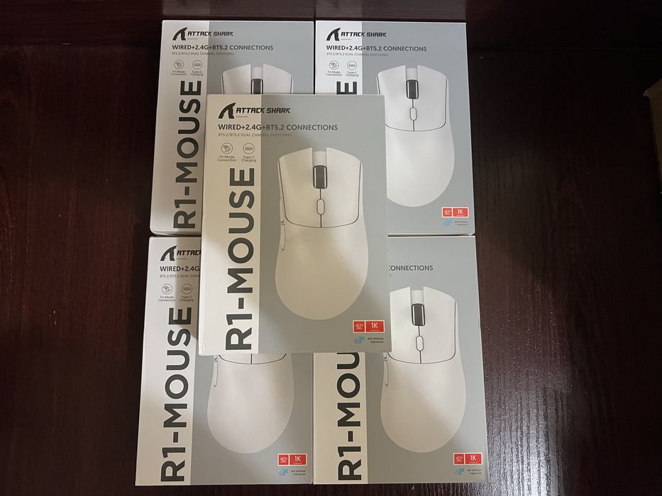 Attack Shark R1 ігрова мишка як razer deathadder v3