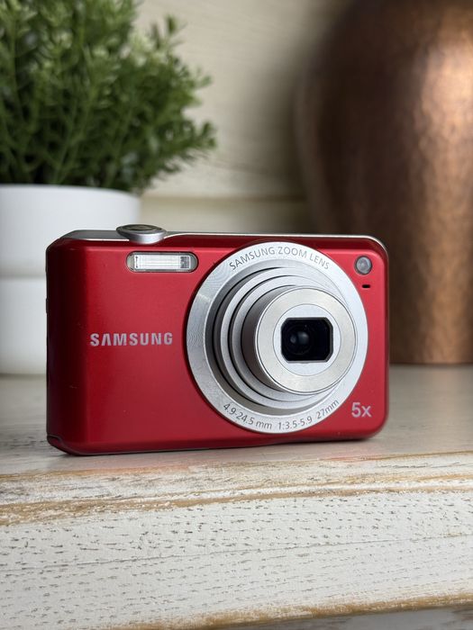 Aparat Cyfrowy Samsung ES65 - czerwony