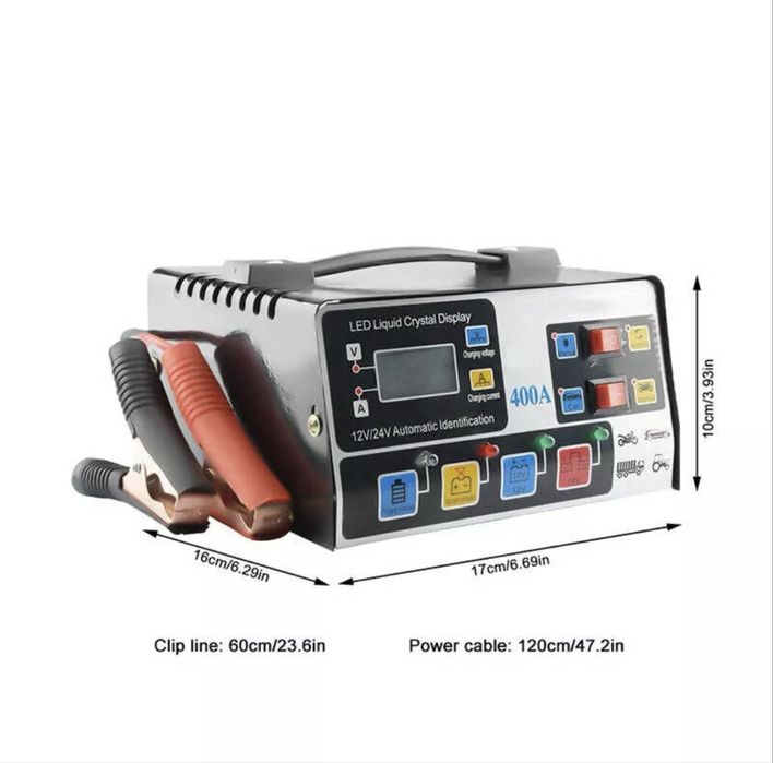 Зарядний пристрій для акумулятора до 120 А 12V-24/12А