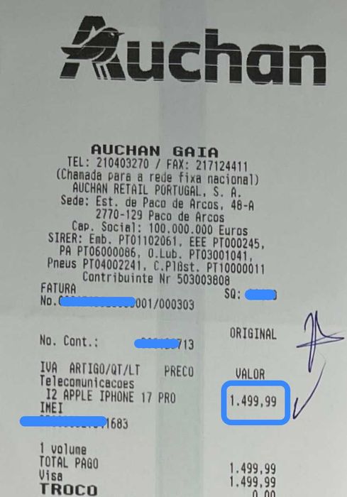 iPhone 17 Pro Max 256GB Cosmic Orange — Novo e Selado