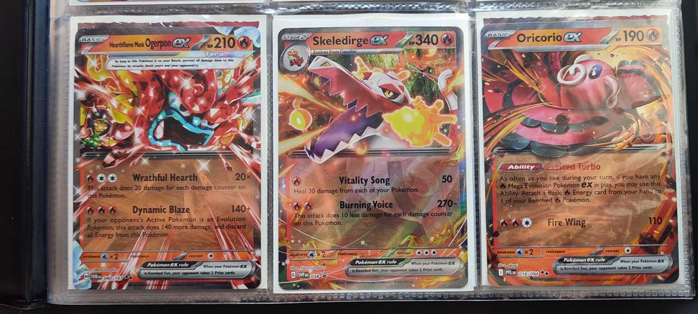 Cartas Pokémon Fogo — Charizard GX, VSTAR, ex