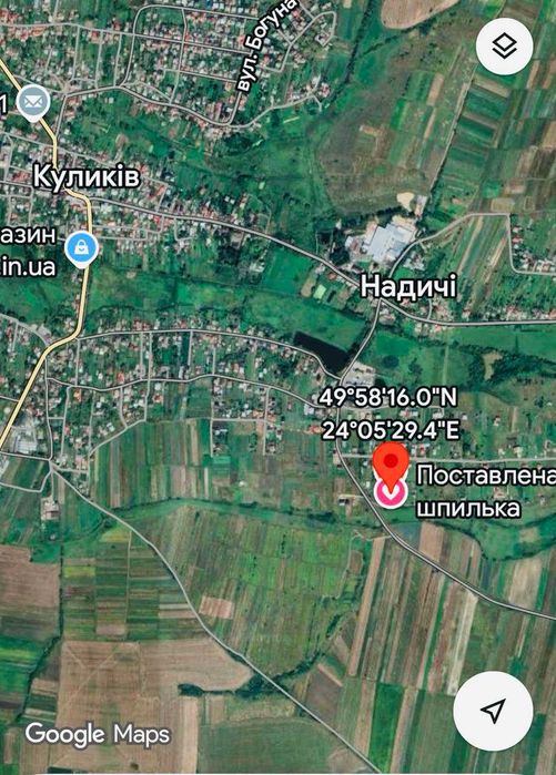 Продаж ділянки 25с. Надичі, Жовківський р.н