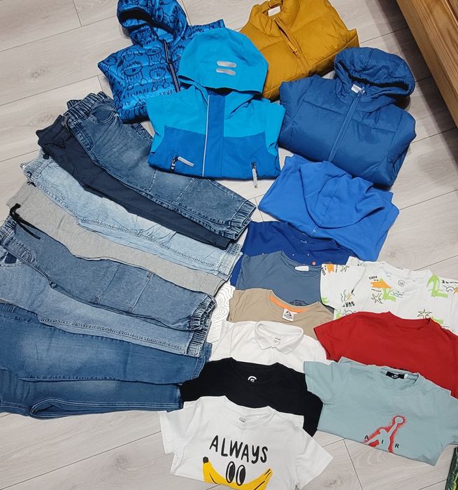 Paka ubran chlopiec 122