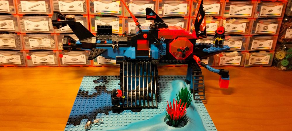 Lego 6190  Shark's Crystal Cave