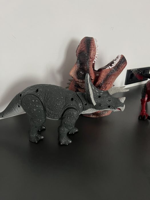 Набір динозаврів музичні, дракон, динозавр, трицерапторс