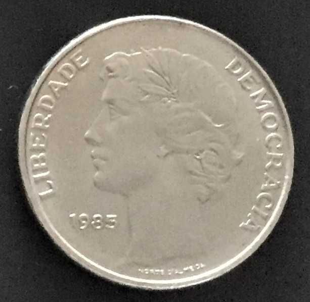 25 Escudos Coin - Portugal - 1985