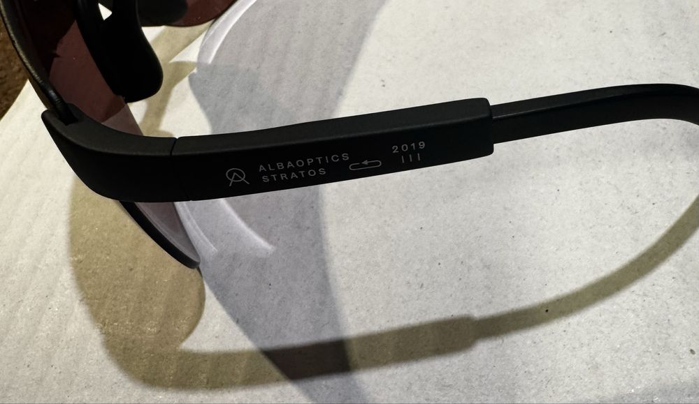 Oculos, ciclismo com clip para lentes graduadas. ALBA OPTICS