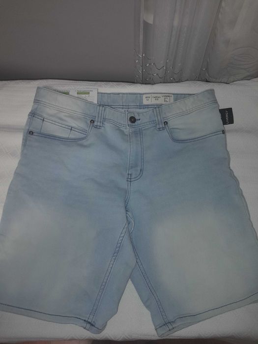 Spodenki jeansowe męskie Livergy r.50