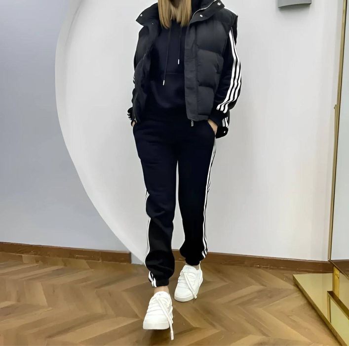 Женский теплый спорт костюм тройка/Жіночий теплий спорт костюм трійкаK