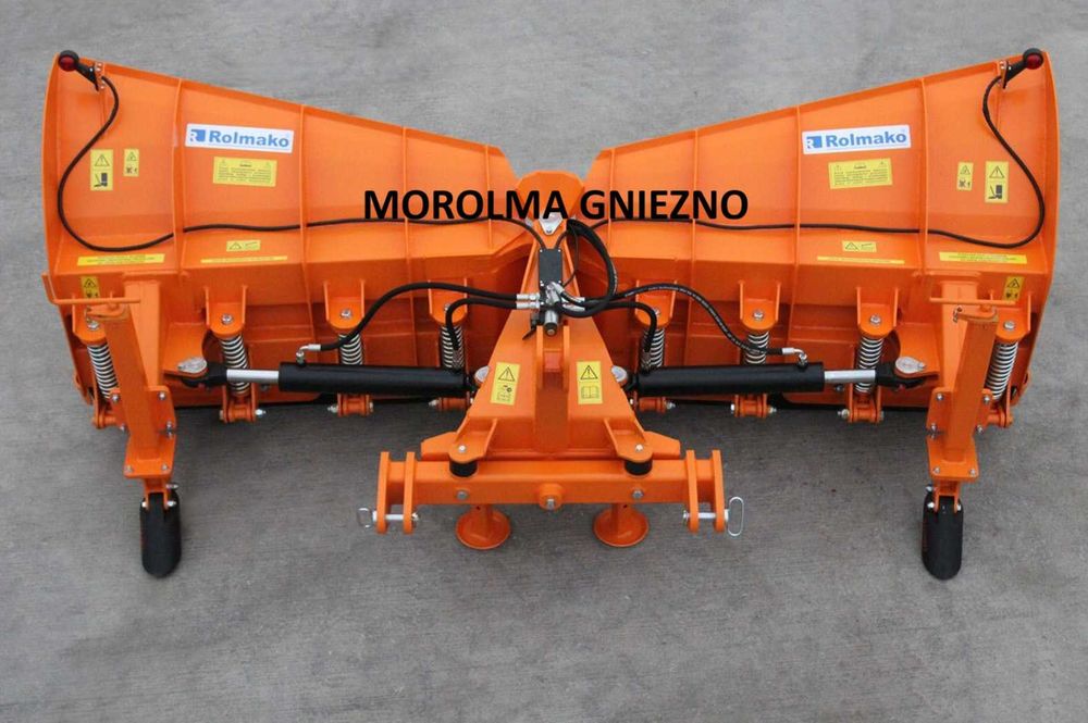 Pług śnieżny 3,0 m strzałka hydrauliczny komunalny ROLMAKO typ ciężki