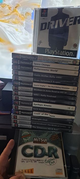 Playstation 2+14 jogos + câmara