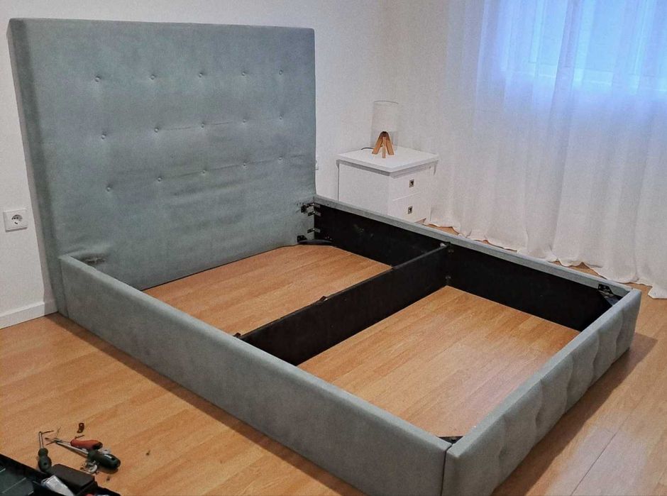 Cama estufada 1.90×140