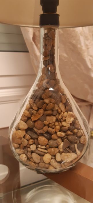 Candeeiro de mesa em garrafa