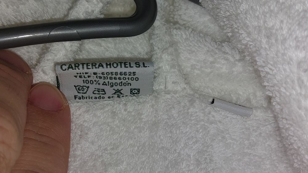 Халат Унисекс банный 100% Хлопок Италия