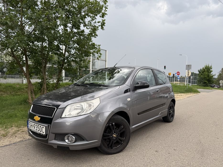 CHEVROLET AVEO T250 1.4 Benzyna 94KM 2009r Klimatyzacja NISKI PRZEBIEG
