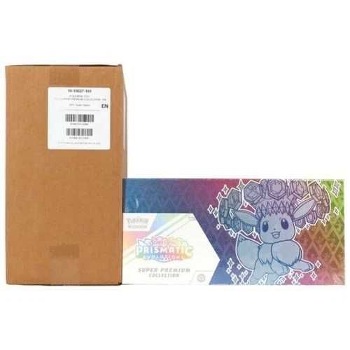 Pokemon TCG Prismatic Evolutions SUPER PREMIUM COLLECTION case selada