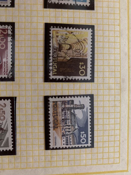 Coleçao de 20 selos em $