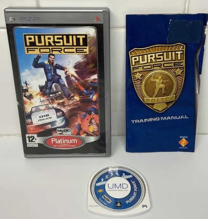 Pursuit Force - Platinum Edition (PSP) completo-portes CTT gratis