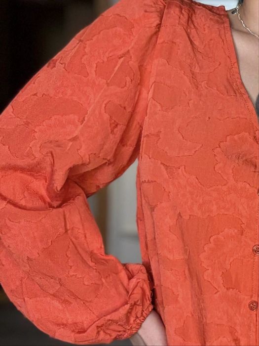 Помаранчева блуза object, розмір S-M, нова з бірками