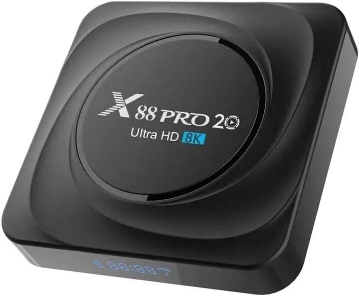 Смарт ТВ приставка X88 Pro 20 8/128GB Android, Smart TV Box (4K, Wi-Fi, Ethernet)