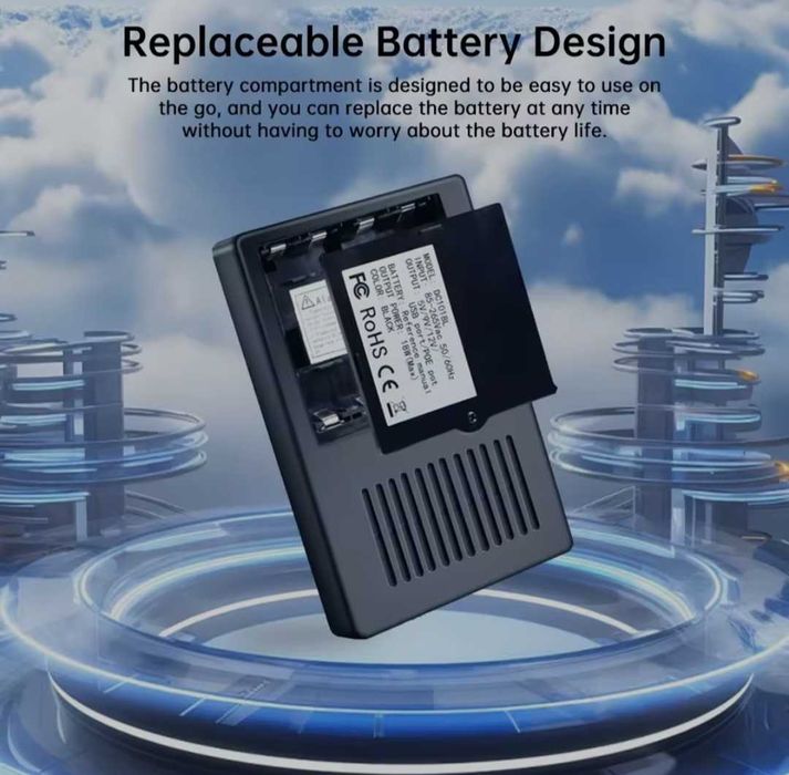 UPS Дбж для роутера модема DC1018L 18W 5V/9V/12V під 4 18650 Li-Ion