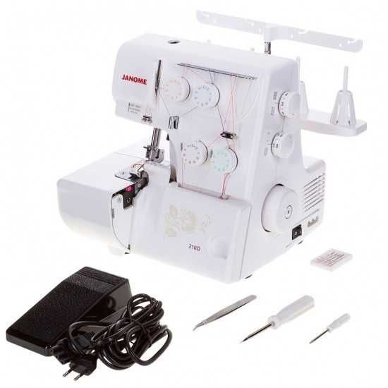 Оверлок Janome 210D у відмінному стані