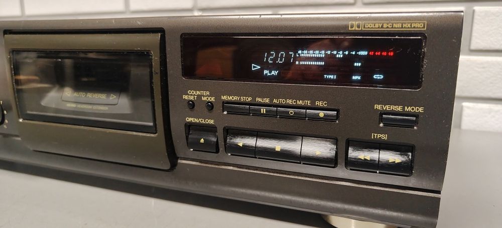 Magnetofon deck TECHNICS RS-BX501. Full automat