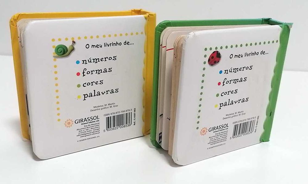 O meu livrinho de Cores | O meu livrinho de Formas