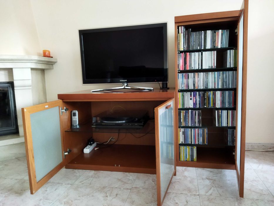 Móvel TV + móvel CD's - Interforma