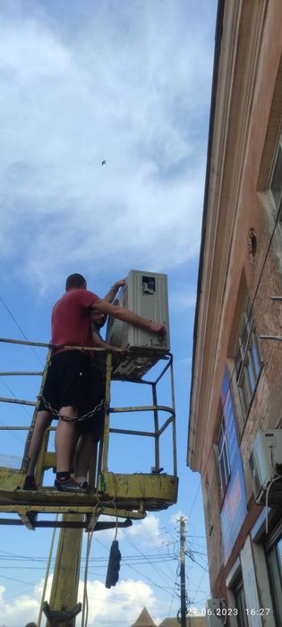 Встановлення кондиціонерів 7 9 12 18 24 від 20м2 до 75м2 і більше