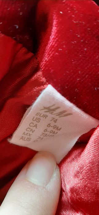 Sukienka rozmiar 74 h&m