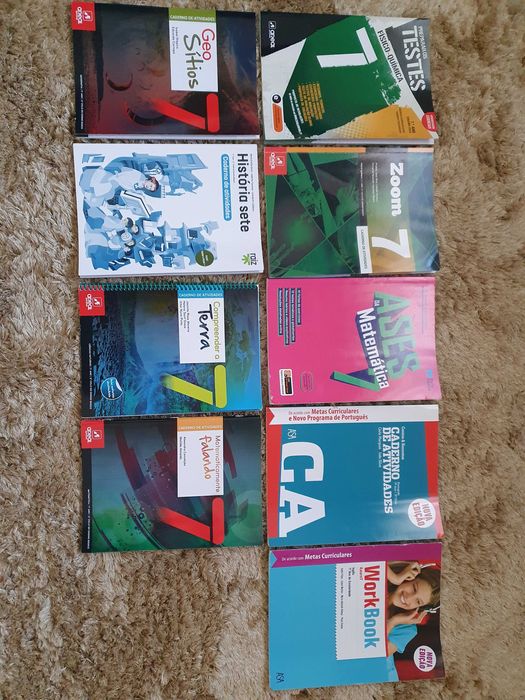 Livros Escolares 7 ano