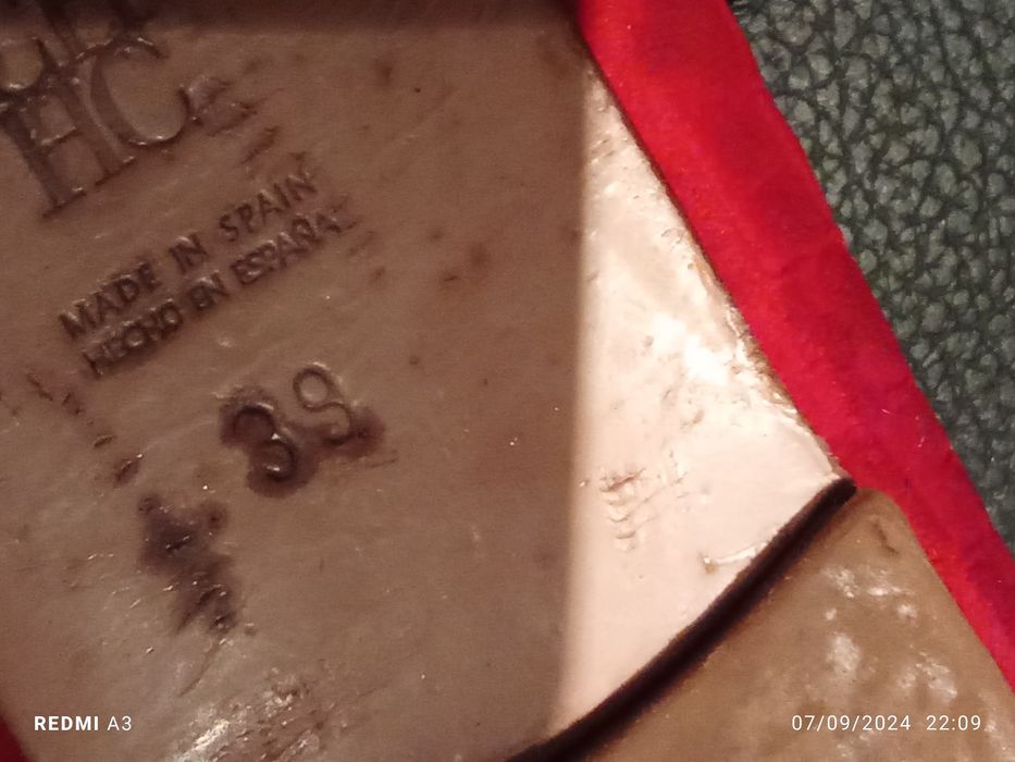 Sapatos senhora Carolina Herrera