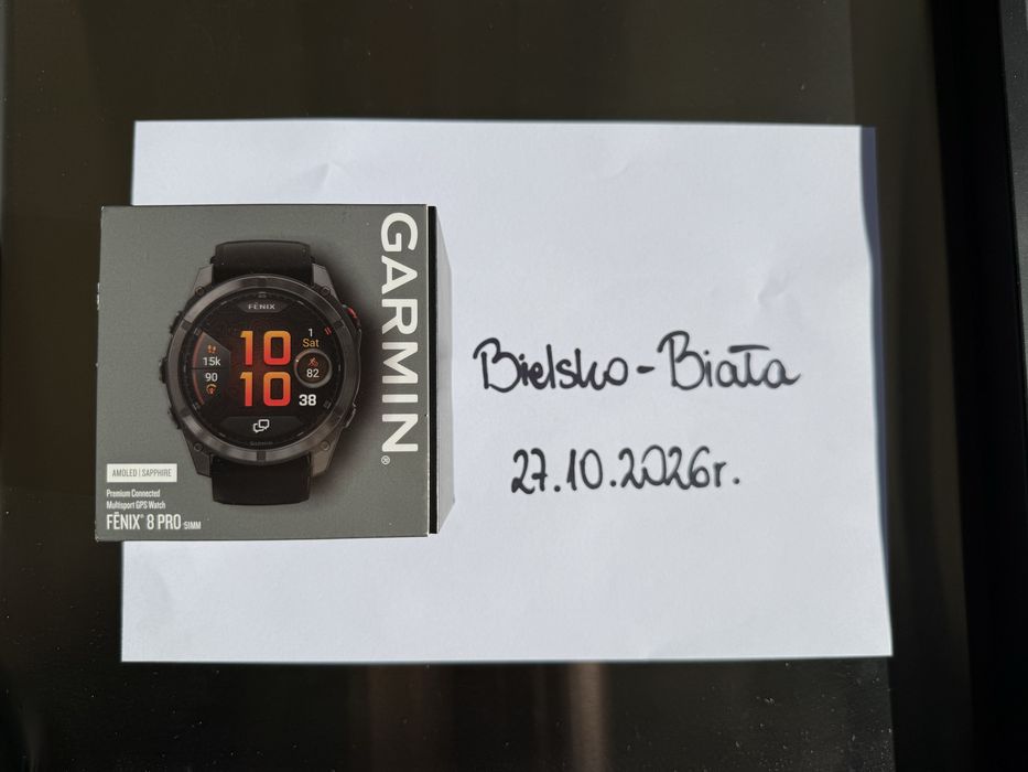 Garmin Fenix 8 Pro 51 mm AMOLED Sapphire  DLC NOWY | Gwarancja 24 mies.