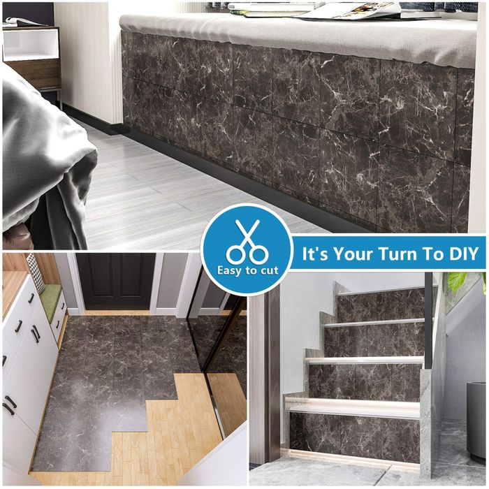 VEELIKE, naklejki podłogowe, płytki PCV, samoprzylepne