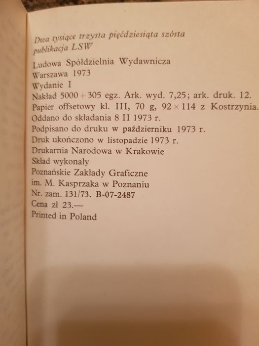 Jan Bolesław Ożóg Poezje wybrane LSW 1973