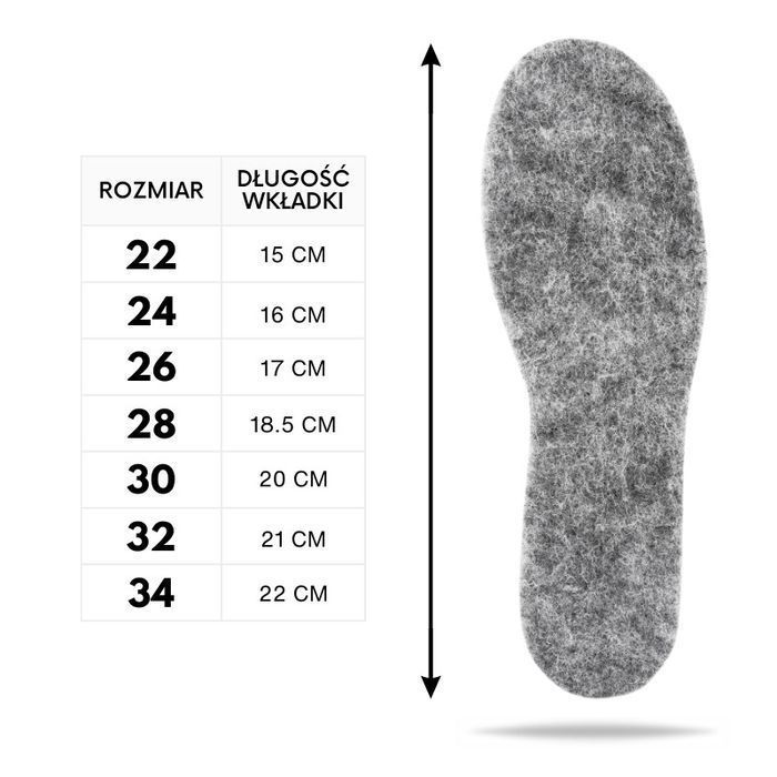 R. 24 - wkładki dziecięce Felt Basic 6.5 mm 14W24 Paolo Peruzzi