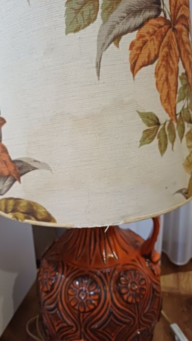 Lampa ceramiczna lata 60-te