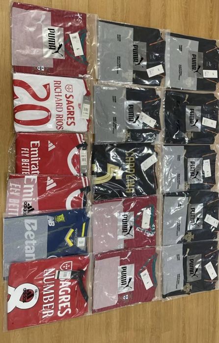 jerseys / camisolas de clubes e selecoes