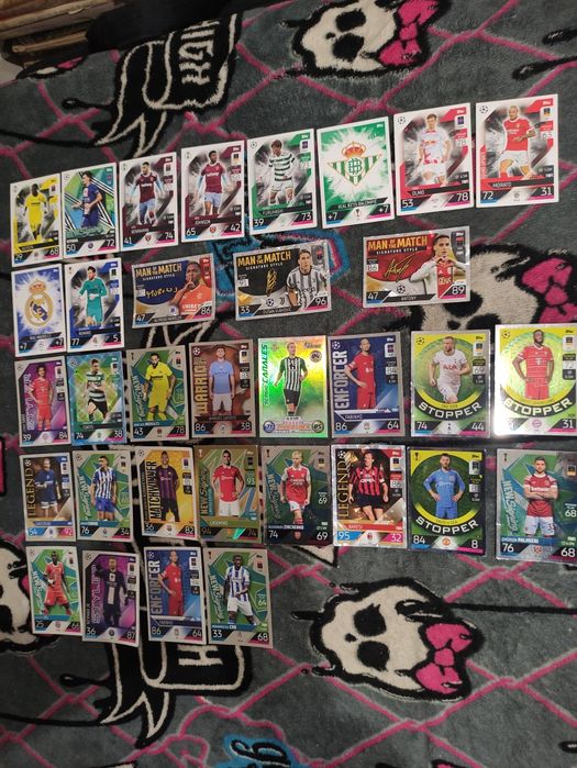 Cromos de Futebol Topos Match Attax(LOTE)