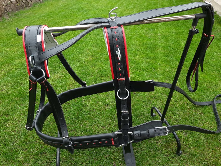 Uprząż  szor na konia zimnokrwistego wzmacniany !!