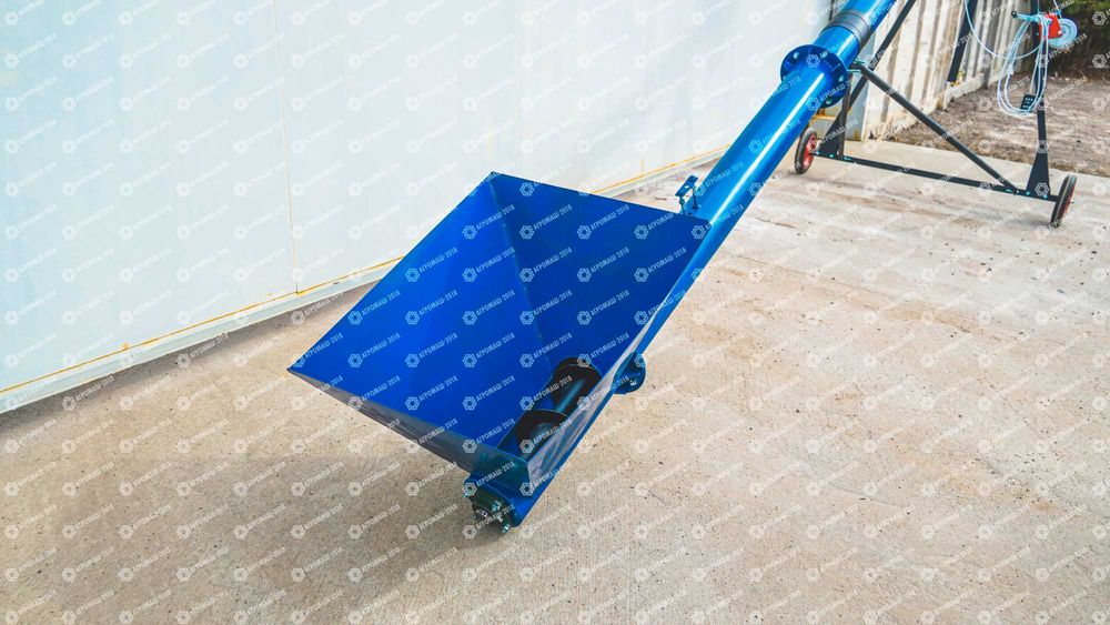 Шнековий завантажувач,погрузчик зерна,протруювач,підборщик.Ø219