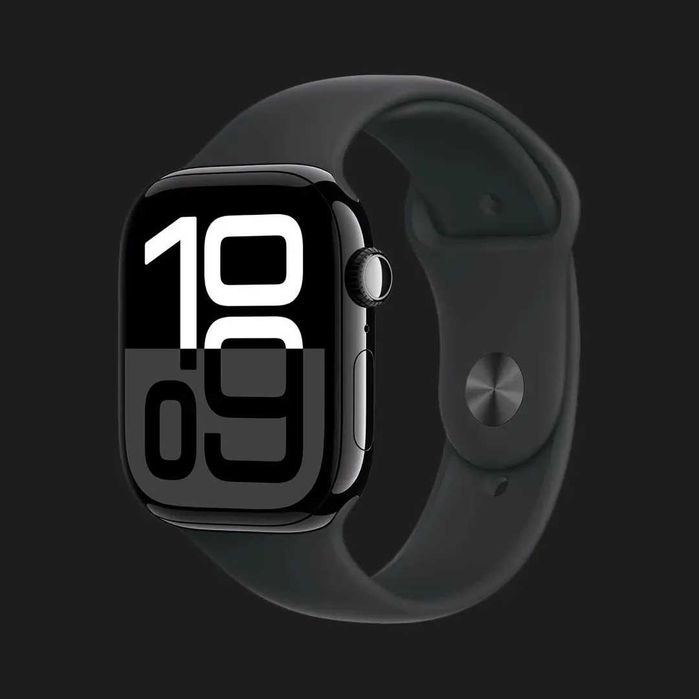 Вживанi Apple Watch 10 46mm Jet Black РОЗСТРОЧКА 0% ЯБКО ТРЦ Караван