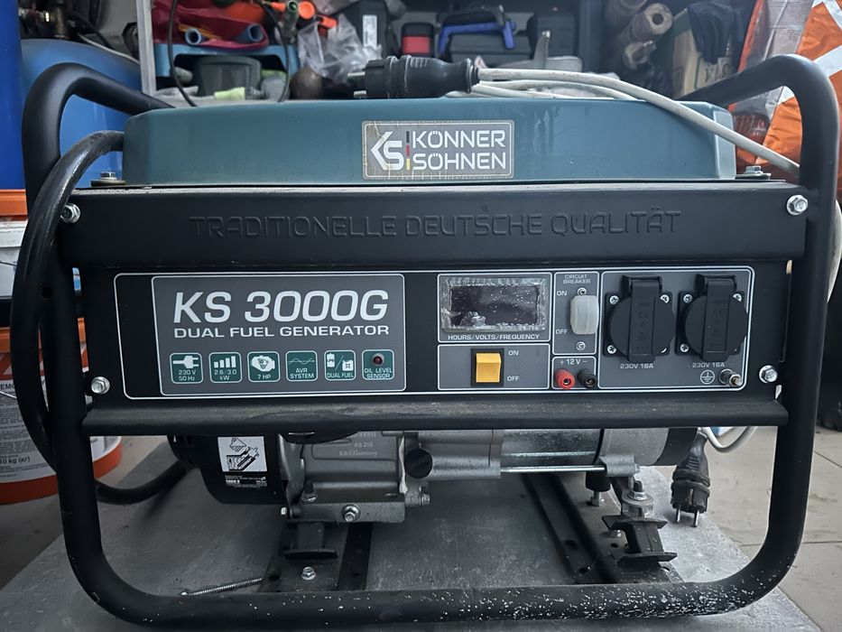 Генератор газобензиновий «Könner & Söhnen» KS 3000G