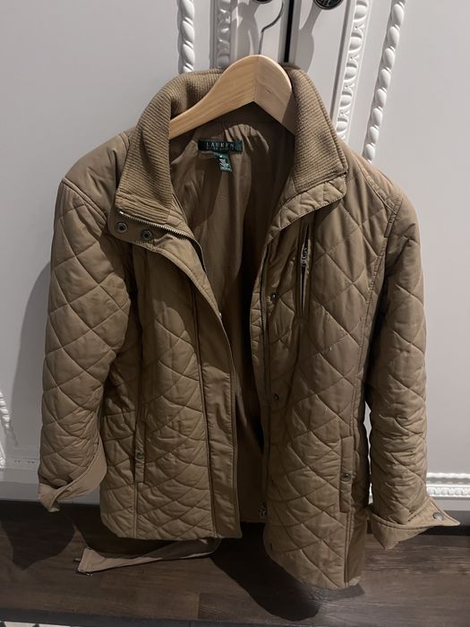 Pikowana kurtka plaszcz damski Ralph Lauren M