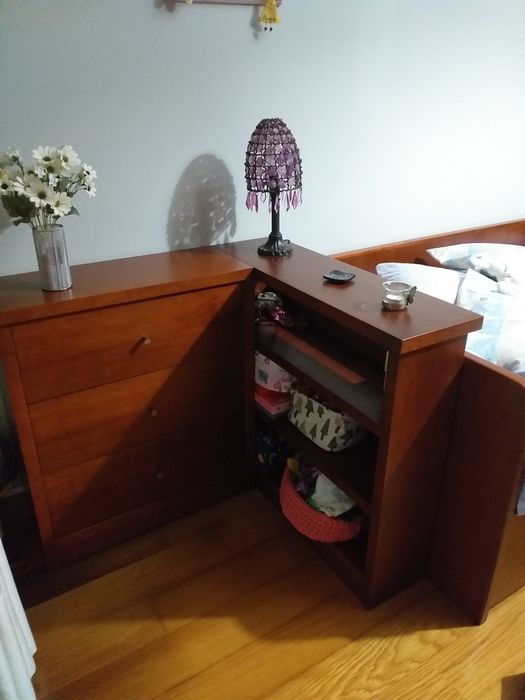 Estudio com cama de casal