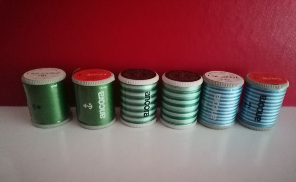 Linha de bordar à máquina Âncora 50 ou Clark & Co 50, 10 gramas  3,5